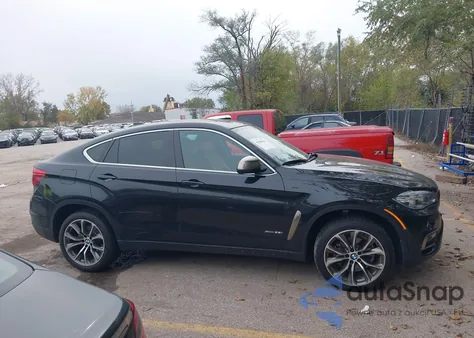 2017 BMW X6 xDrive35I из США, поврежденный, VIN 5UXKU2C38H0X47810